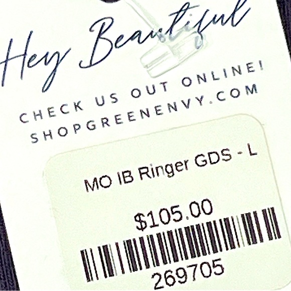 MOTHER, XL, Ringer T-shirt, Crop, Couture, Designer, $105, Graphic Tee, NWT! - Picture 4 of 14